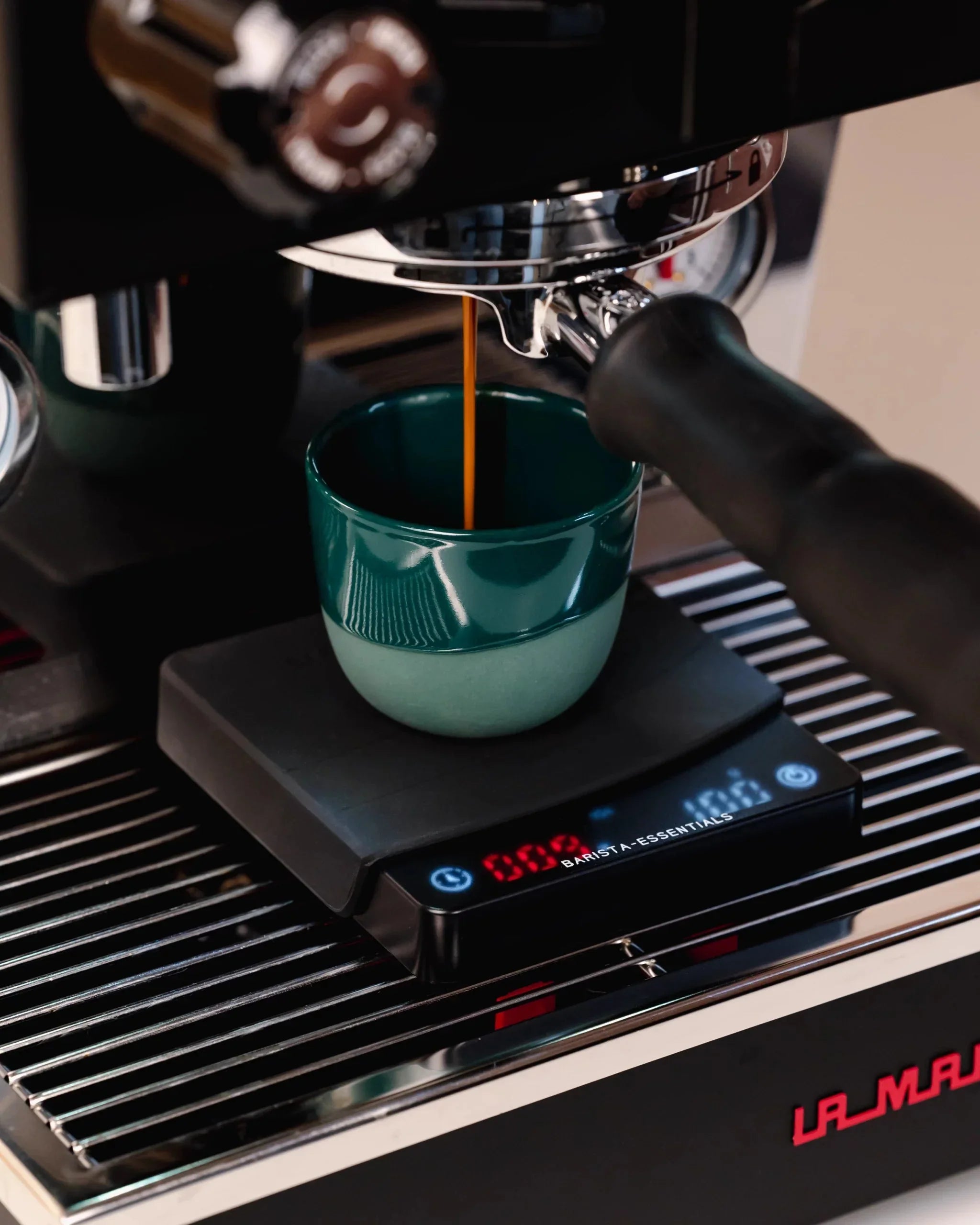 Mini koffie weegschaal