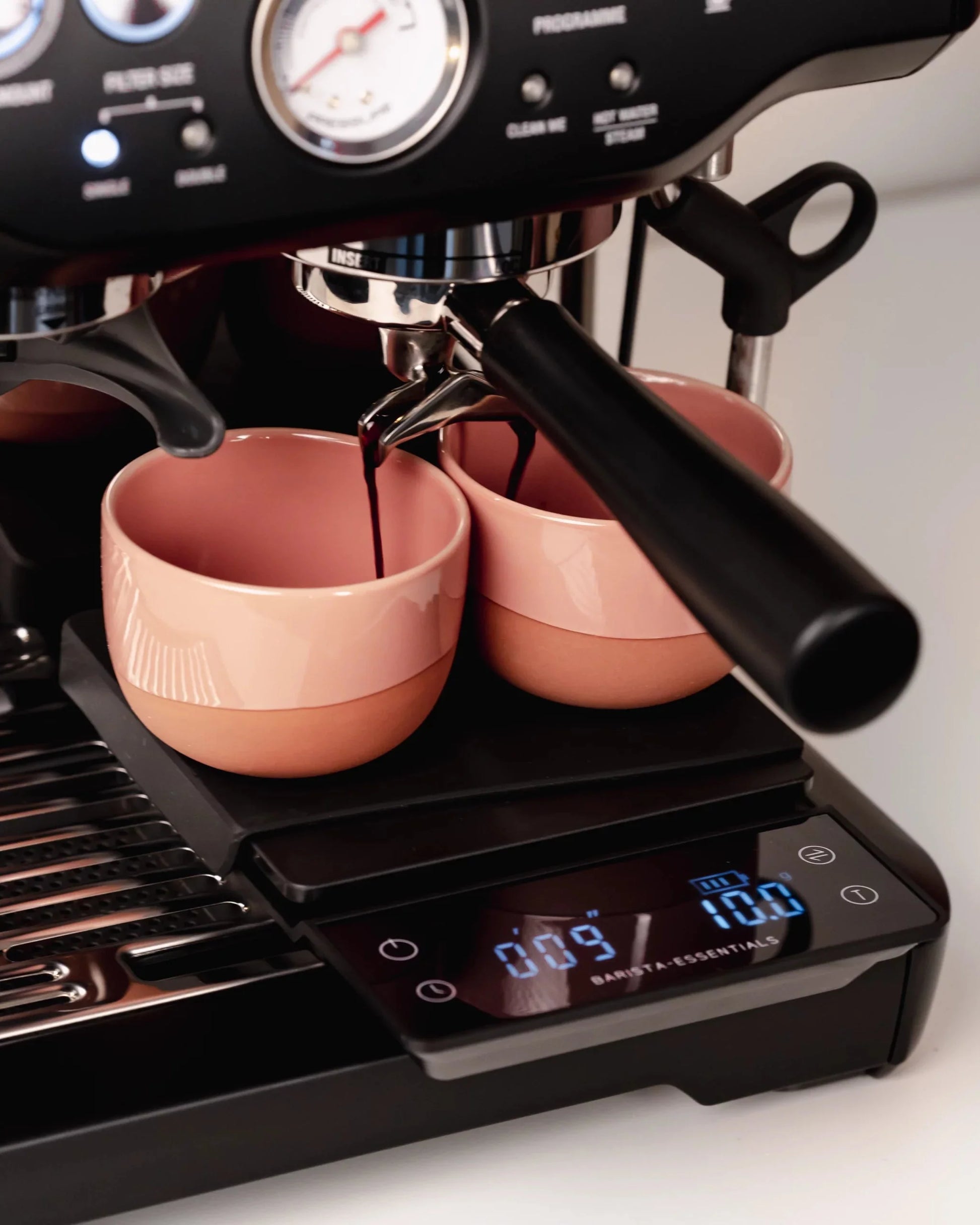 Coffee scale with timer