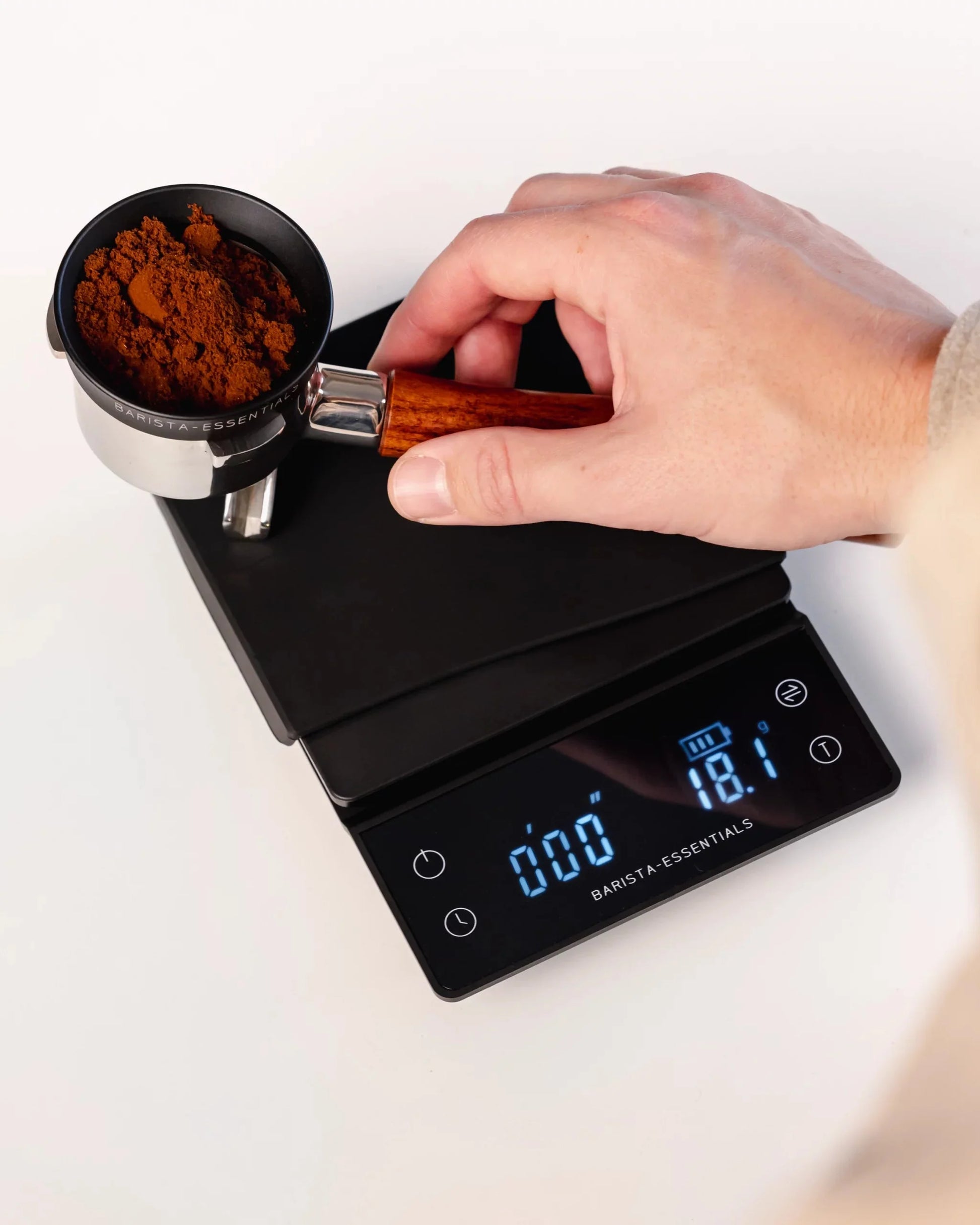 Coffee scale with timer