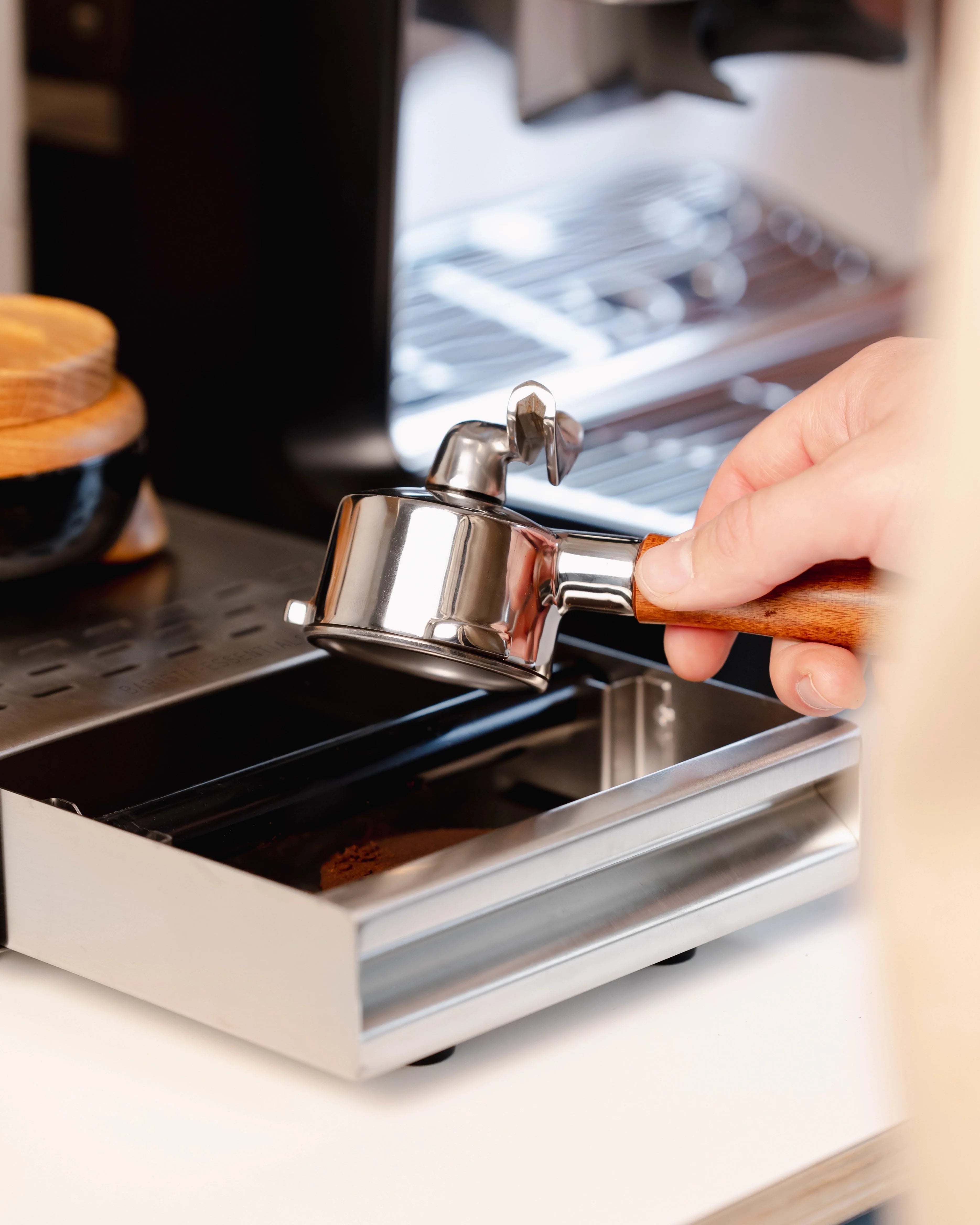 Mini Coffee knock box drawer